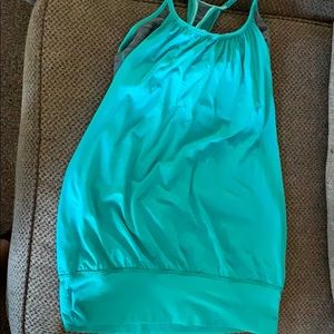Lululemon tank with sports bra attached